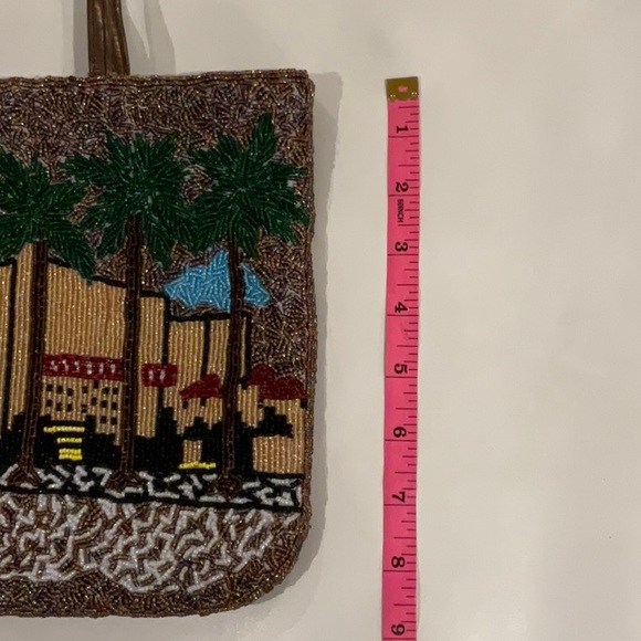 EUC Y&S Hand Beaded Handbag - Picture 8 of 9
